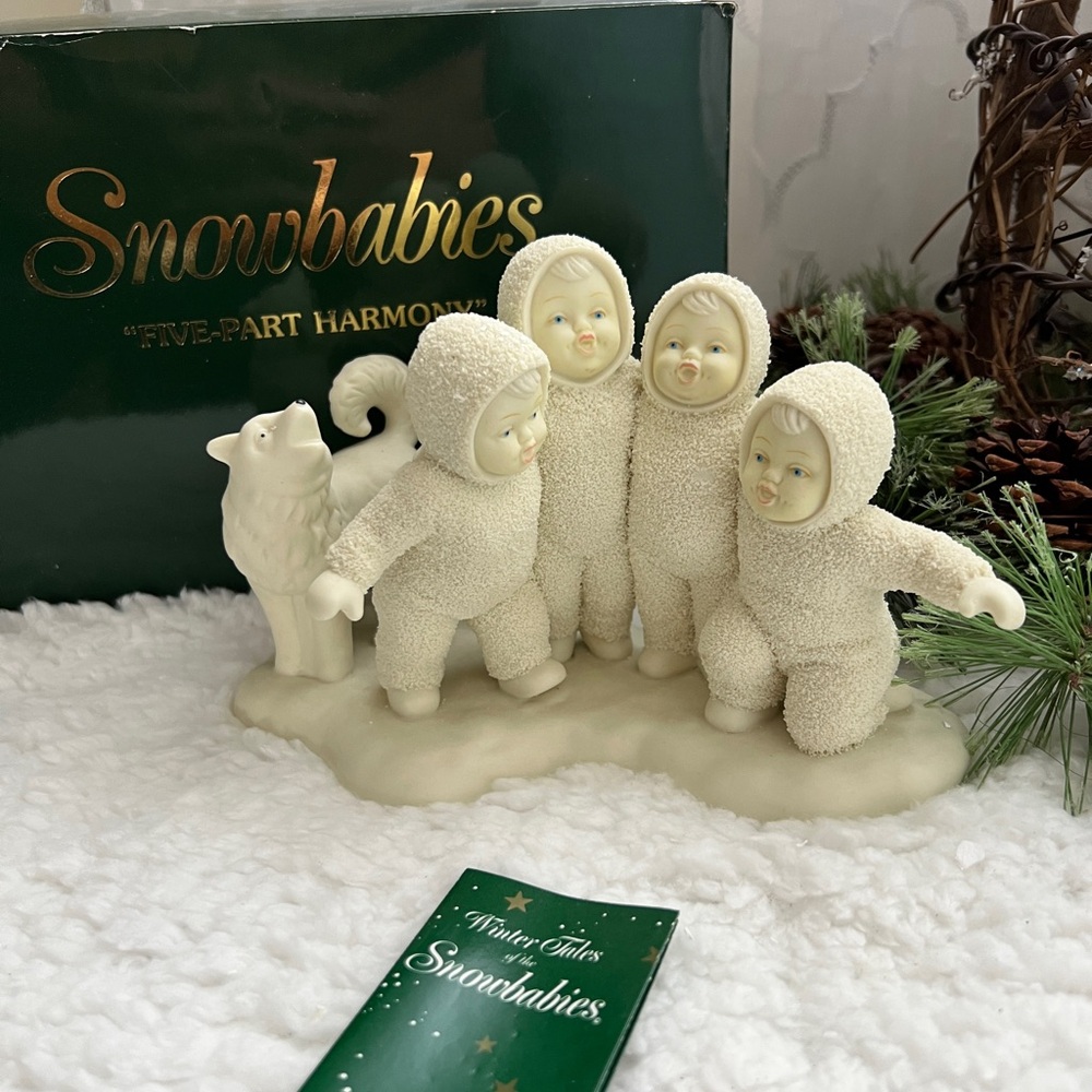 Department 56 Snowbabies "Five-Part Harmony"